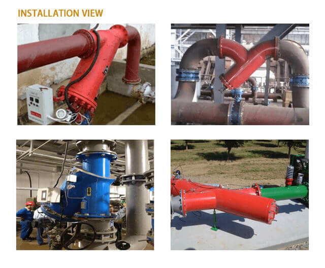 EY Self-cleaning filter field application installation EY Self-cleaning filter field application installation