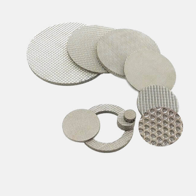 Sintered wire mesh composite sintered stainless steel filter plate