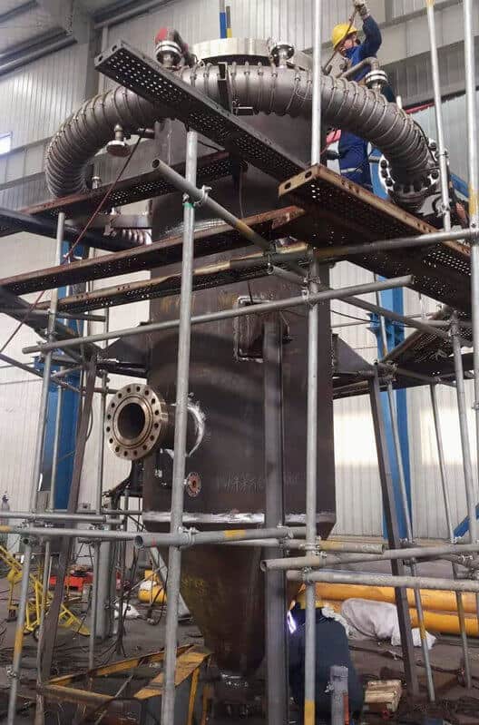 Hot-Gas-Filtration high temperature gas filter