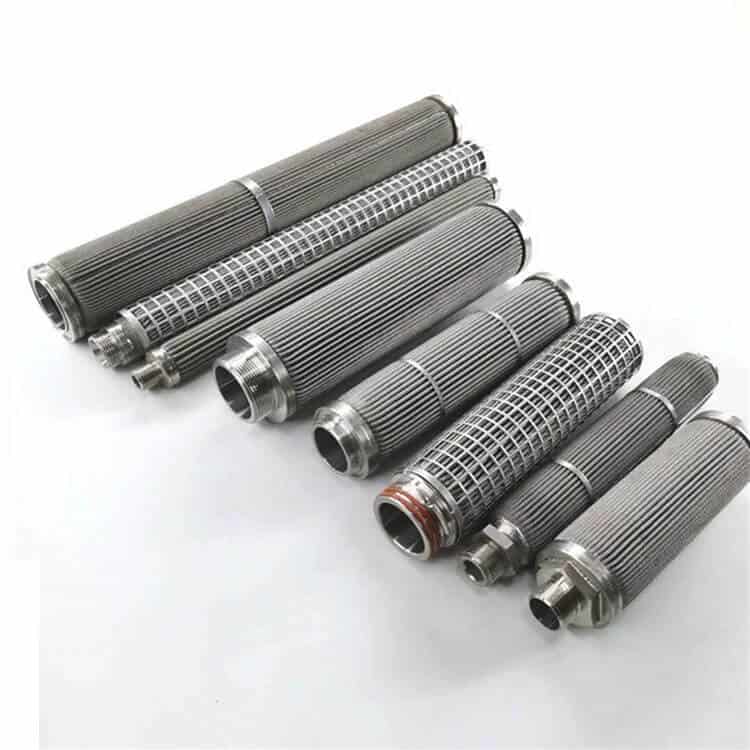 stainless steel wire mesh filter cartridge ss wire mesh filter
