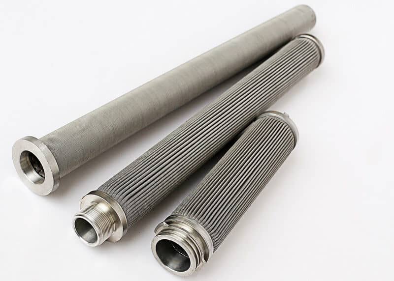 stainless steel wire mesh pleated filter cartridge stainless steel mesh filter cartridge