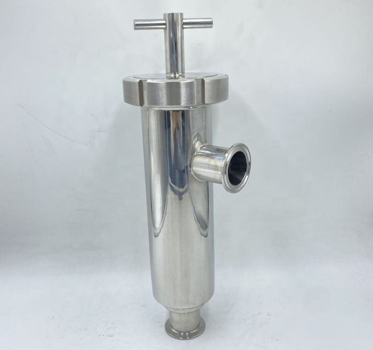 Stainless steel angle-type strainer