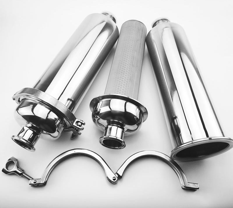 Welded straight strainer
